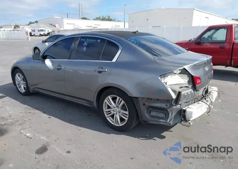 2010 Infiniti G37 Journey z USA, uszkodzony, nr VIN JN1CV6AP7AM402267